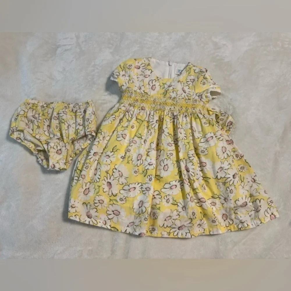 The Children's Place Vintage Daisy Dress and Bloomer Set